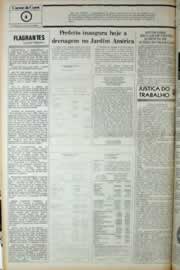Página do jornal Correio do Ceará de outubro de 1981