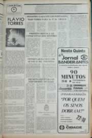 Página do jornal Correio do Ceará de outubro de 1981