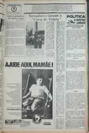 Página do jornal Correio do Ceará de outubro de 1981
