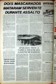Página do jornal Correio do Ceará de novembro de 1981