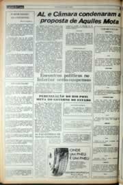 Página do jornal Correio do Ceará de novembro de 1981