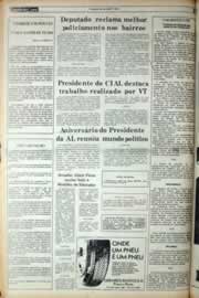 Página do jornal Correio do Ceará de novembro de 1981