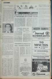 Página do jornal Correio do Ceará de novembro de 1981