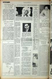 Página do jornal Correio do Ceará de novembro de 1981