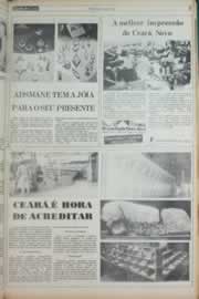 Página do jornal Correio do Ceará de novembro de 1981
