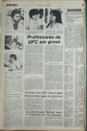 Página do jornal Correio do Ceará de novembro de 1981