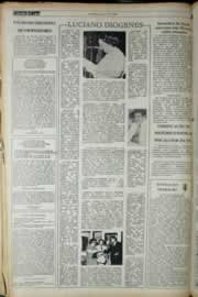 Página do jornal Correio do Ceará de novembro de 1981