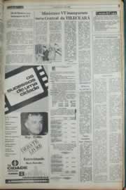 Página do jornal Correio do Ceará de novembro de 1981