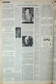 Página do jornal Correio do Ceará de novembro de 1981