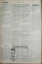 Página do jornal Correio do Ceará de dezembro de 1981