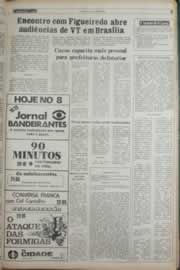 Página do jornal Correio do Ceará de dezembro de 1981