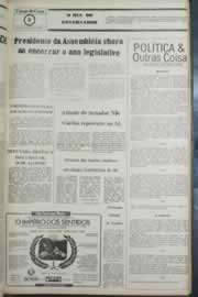 Página do jornal Correio do Ceará de dezembro de 1981