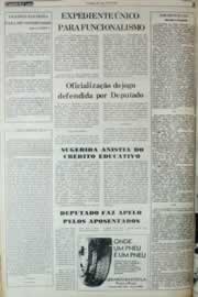 Página do jornal Correio do Ceará de dezembro de 1981