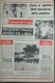 Página do jornal Correio do Ceará de dezembro de 1981