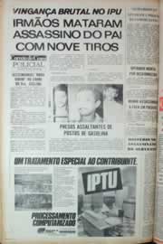 Página do jornal Correio do Ceará de dezembro de 1981