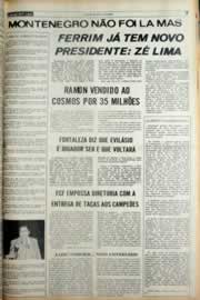 Página do jornal Correio do Ceará de dezembro de 1981
