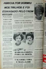 Página do jornal Correio do Ceará de dezembro de 1981