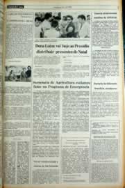 Página do jornal Correio do Ceará de dezembro de 1981