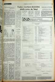 Página do jornal Correio do Ceará de dezembro de 1981