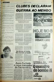 Página do jornal Correio do Ceará de dezembro de 1981