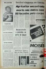 Página do jornal Correio do Ceará de dezembro de 1981