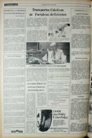 Página do jornal Correio do Ceará de dezembro de 1981