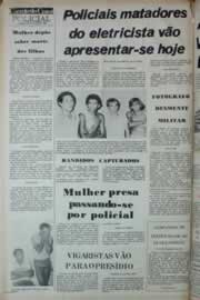 Página do jornal Correio do Ceará de janeiro de 1982