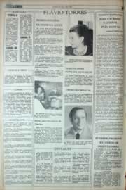 Página do jornal Correio do Ceará de janeiro de 1982