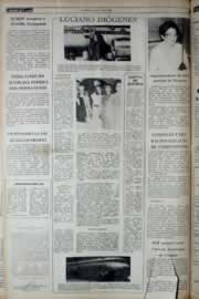 Página do jornal Correio do Ceará de janeiro de 1982