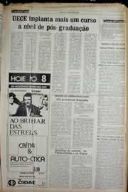 Página do jornal Correio do Ceará de janeiro de 1982