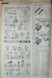 Página do jornal Correio do Ceará de janeiro de 1982