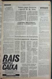 Página do jornal Correio do Ceará de fevereiro de 1982