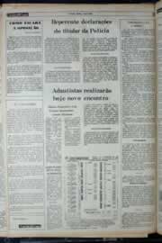 Página do jornal Correio do Ceará de fevereiro de 1982