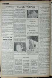 Página do jornal Correio do Ceará de fevereiro de 1982