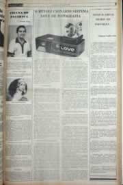 Página do jornal Correio do Ceará de fevereiro de 1982