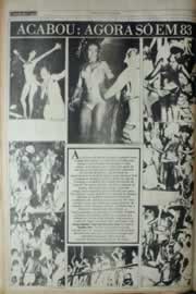 Página do jornal Correio do Ceará de março de 1982