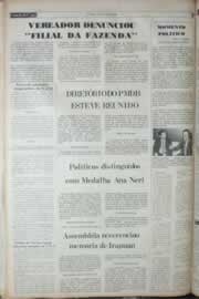 Página do jornal Correio do Ceará de março de 1982