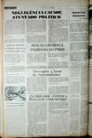 Página do jornal Correio do Ceará de março de 1982