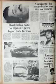 Página do jornal Correio do Ceará de março de 1982