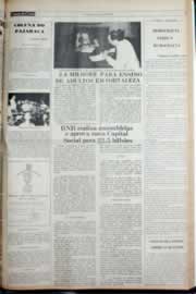 Página do jornal Correio do Ceará de março de 1982