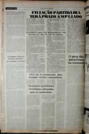 Página do jornal Correio do Ceará de março de 1982