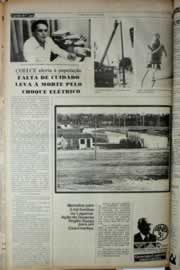 Página do jornal Correio do Ceará de março de 1982