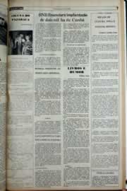 Página do jornal Correio do Ceará de março de 1982
