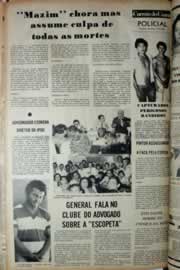 Página do jornal Correio do Ceará de março de 1982