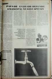 Página do jornal Correio do Ceará de março de 1982