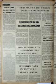 Página do jornal Correio do Ceará de março de 1982