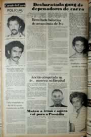 Página do jornal Correio do Ceará de março de 1982