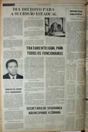 Página do jornal Correio do Ceará de março de 1982