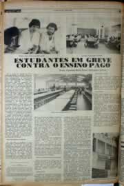 Página do jornal Correio do Ceará de março de 1982