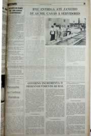 Página do jornal Correio do Ceará de março de 1982